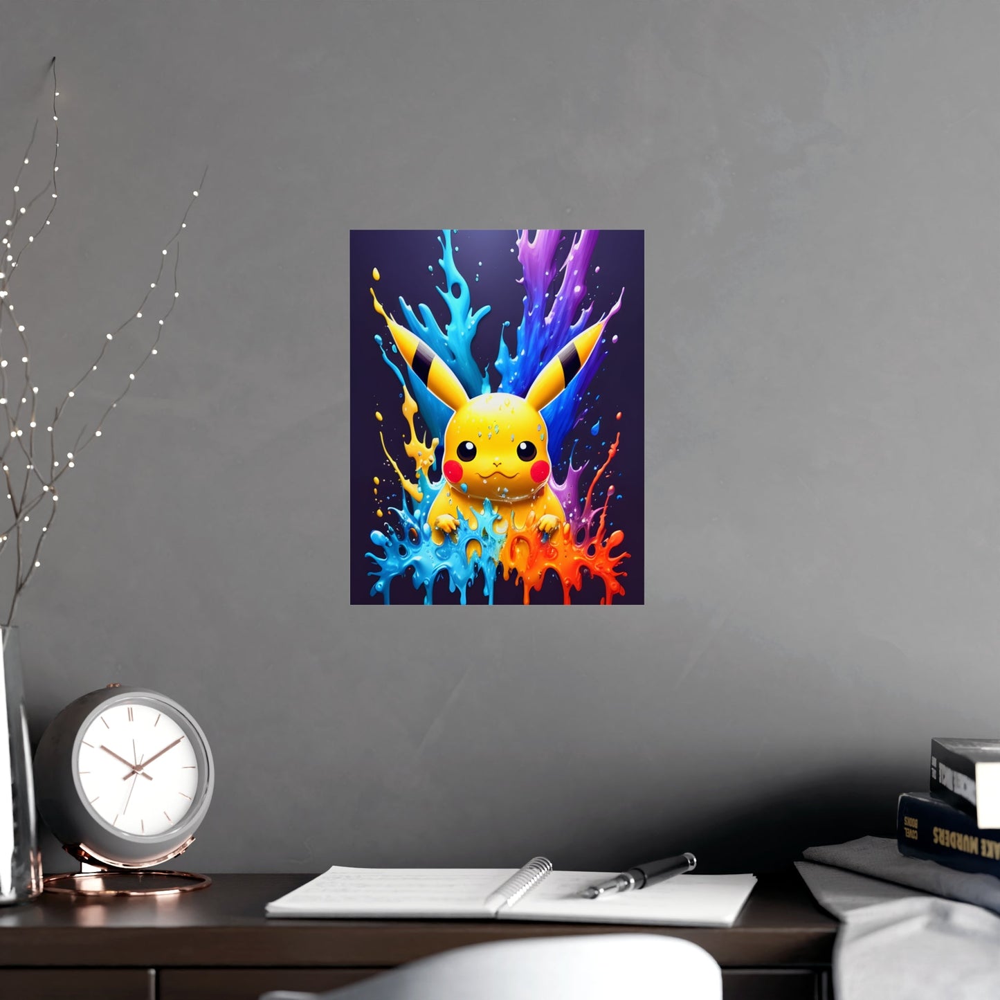 Turquoise Tsunami Matte Poster - Pokestalgia LLC