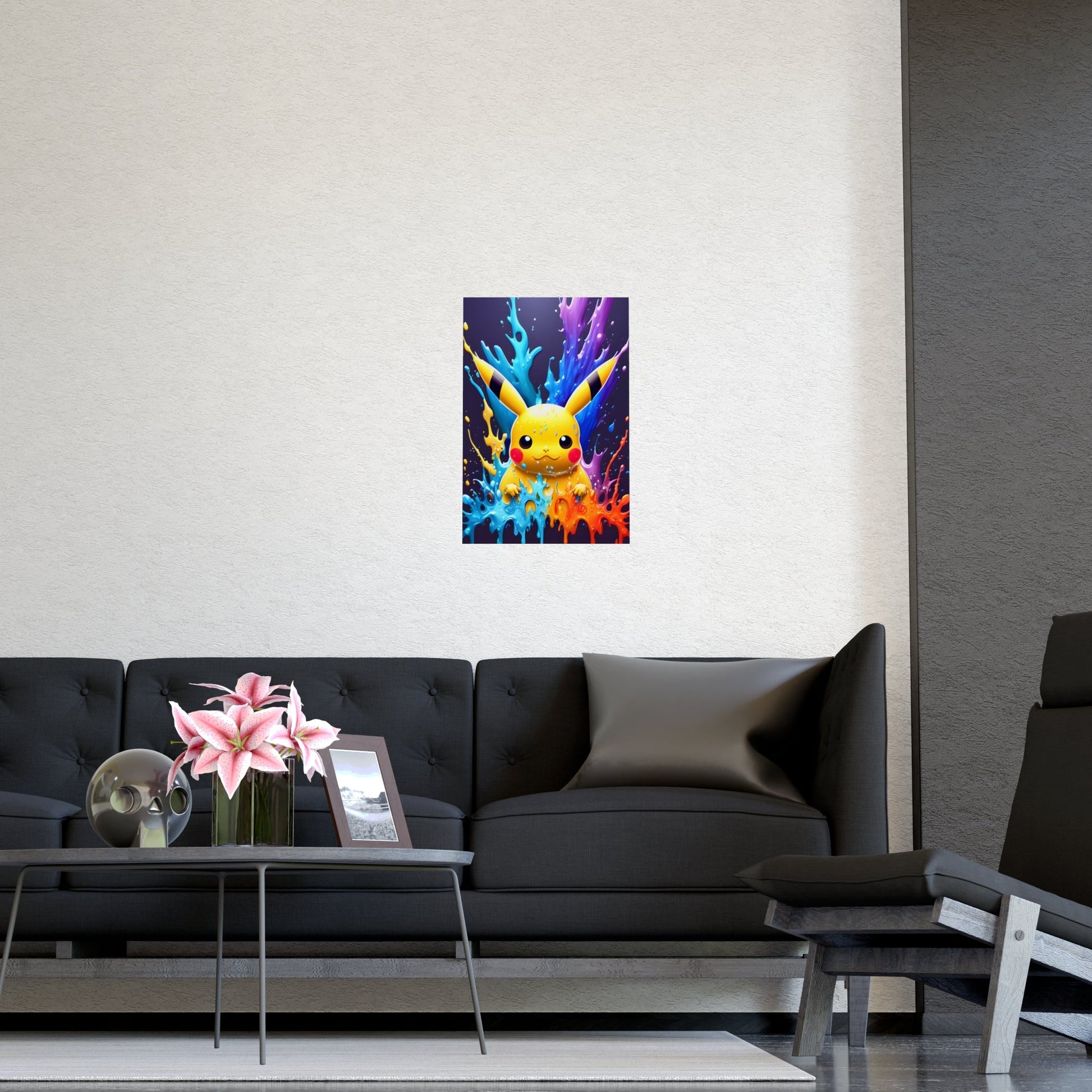 Turquoise Tsunami Matte Poster - Pokestalgia LLC