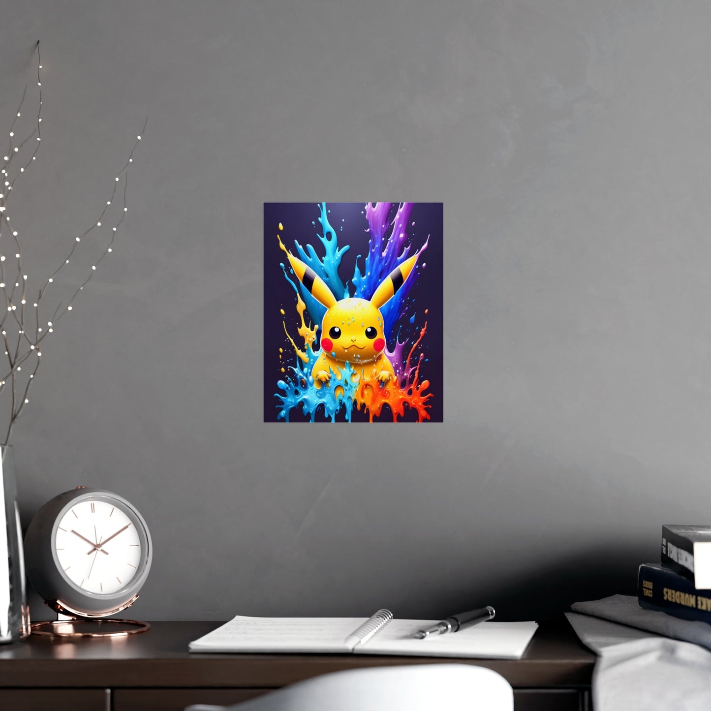 Turquoise Tsunami Matte Poster - Pokestalgia LLC
