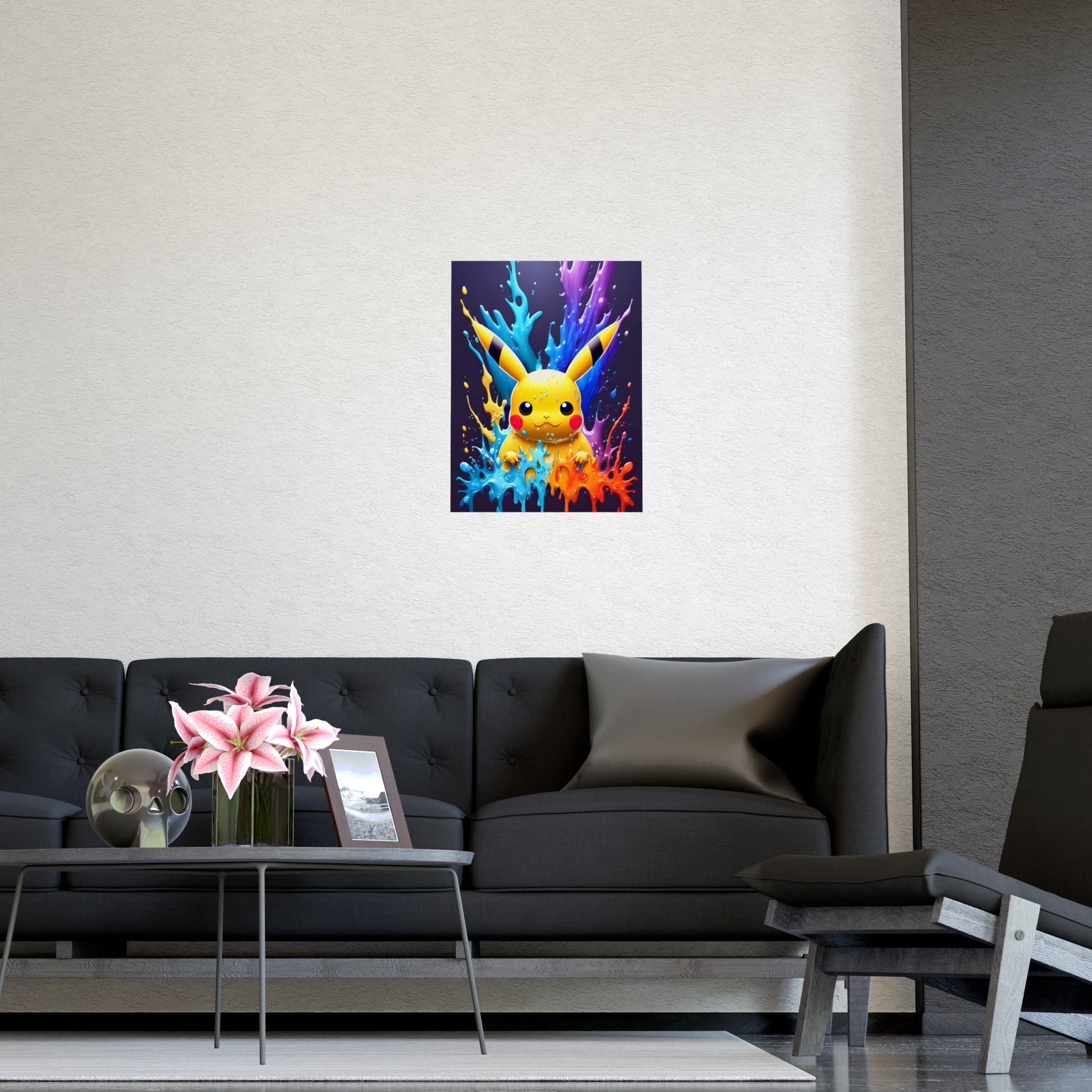 Turquoise Tsunami Matte Poster - Pokestalgia LLC