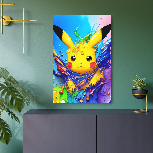 Wave's Whispers Metal Art Sign - Pokestalgia LLC