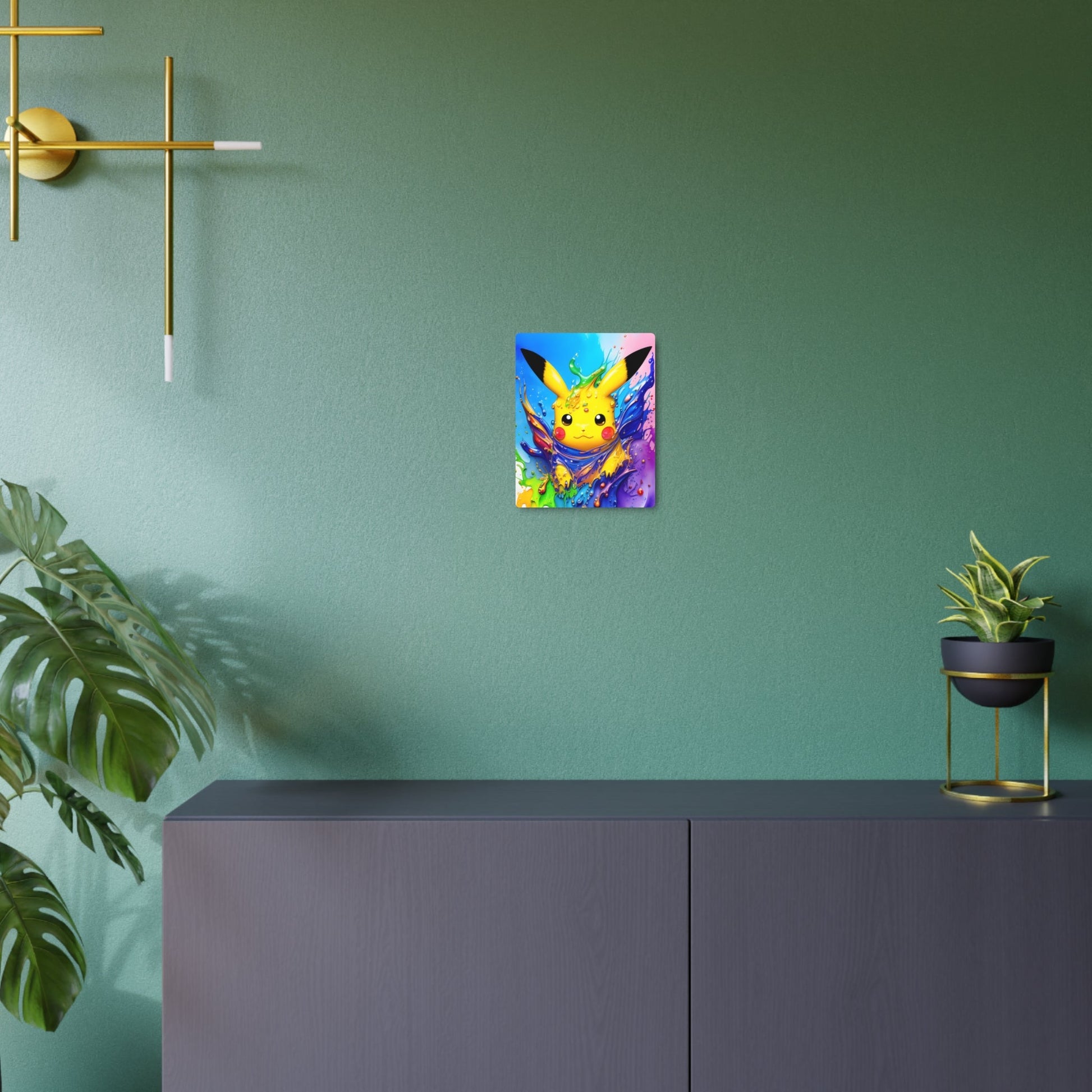 Wave's Whispers Metal Art Sign - Pokestalgia LLC