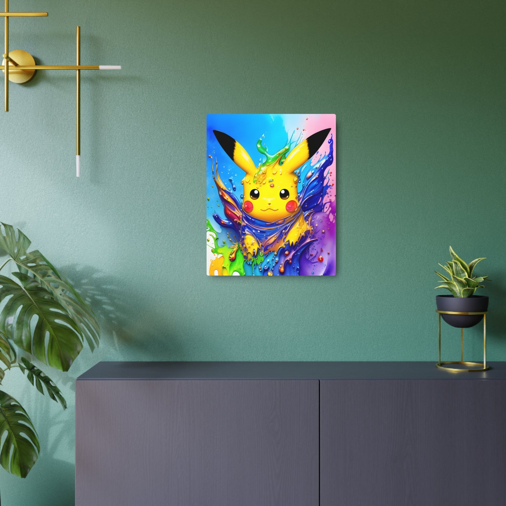 Wave's Whispers Metal Art Sign - Pokestalgia LLC