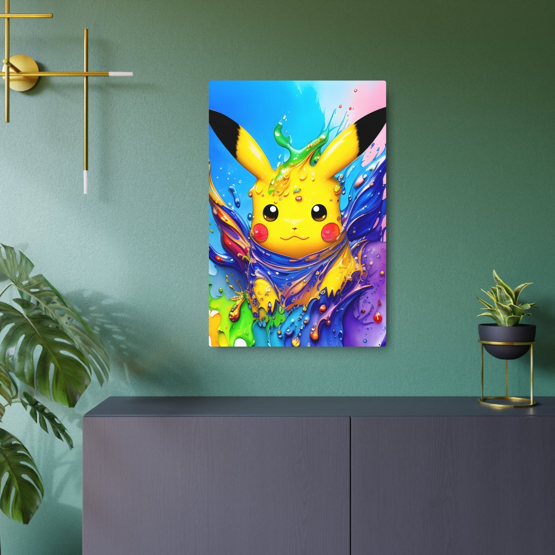 Wave's Whispers Metal Art Sign - Pokestalgia LLC