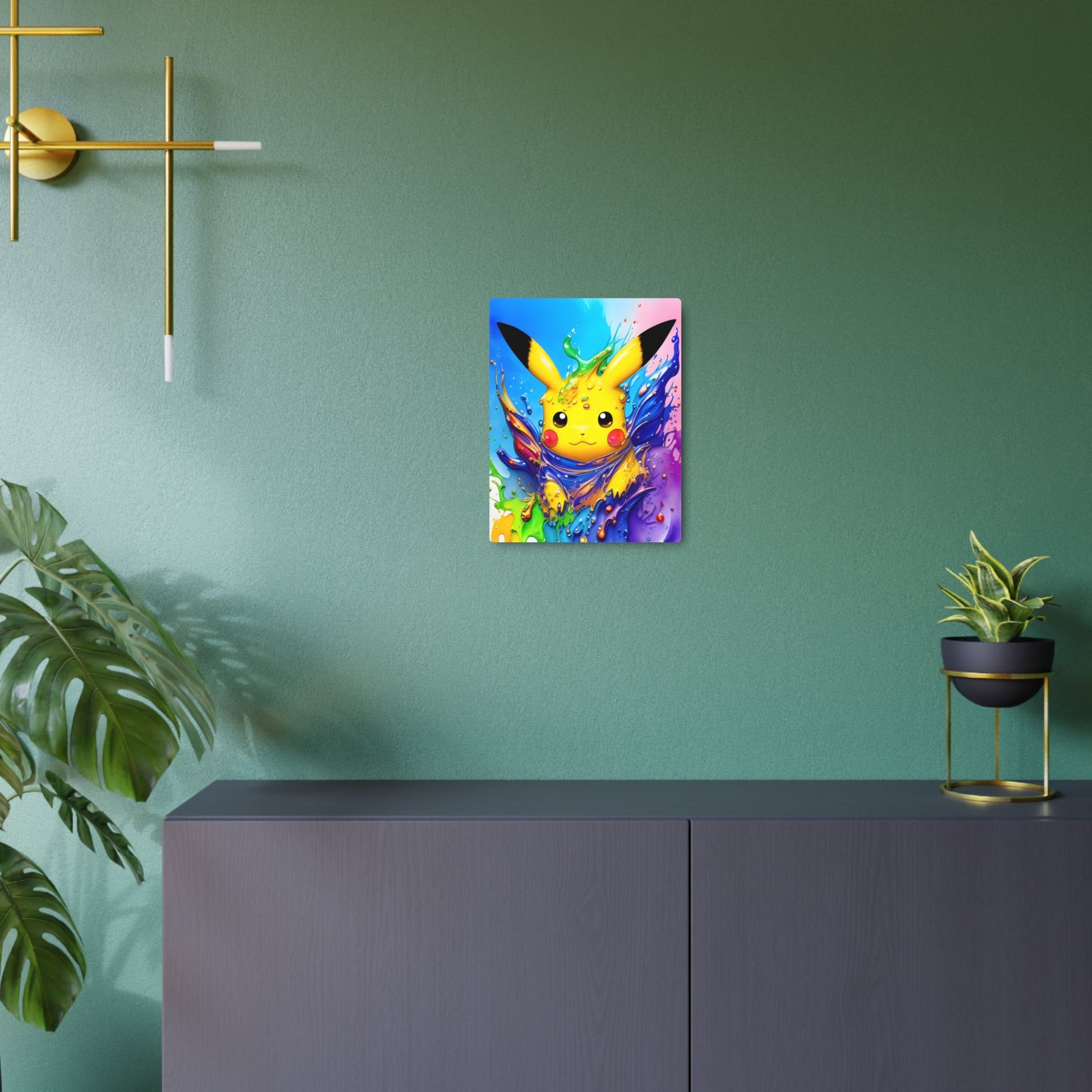 Wave's Whispers Metal Art Sign - Pokestalgia LLC