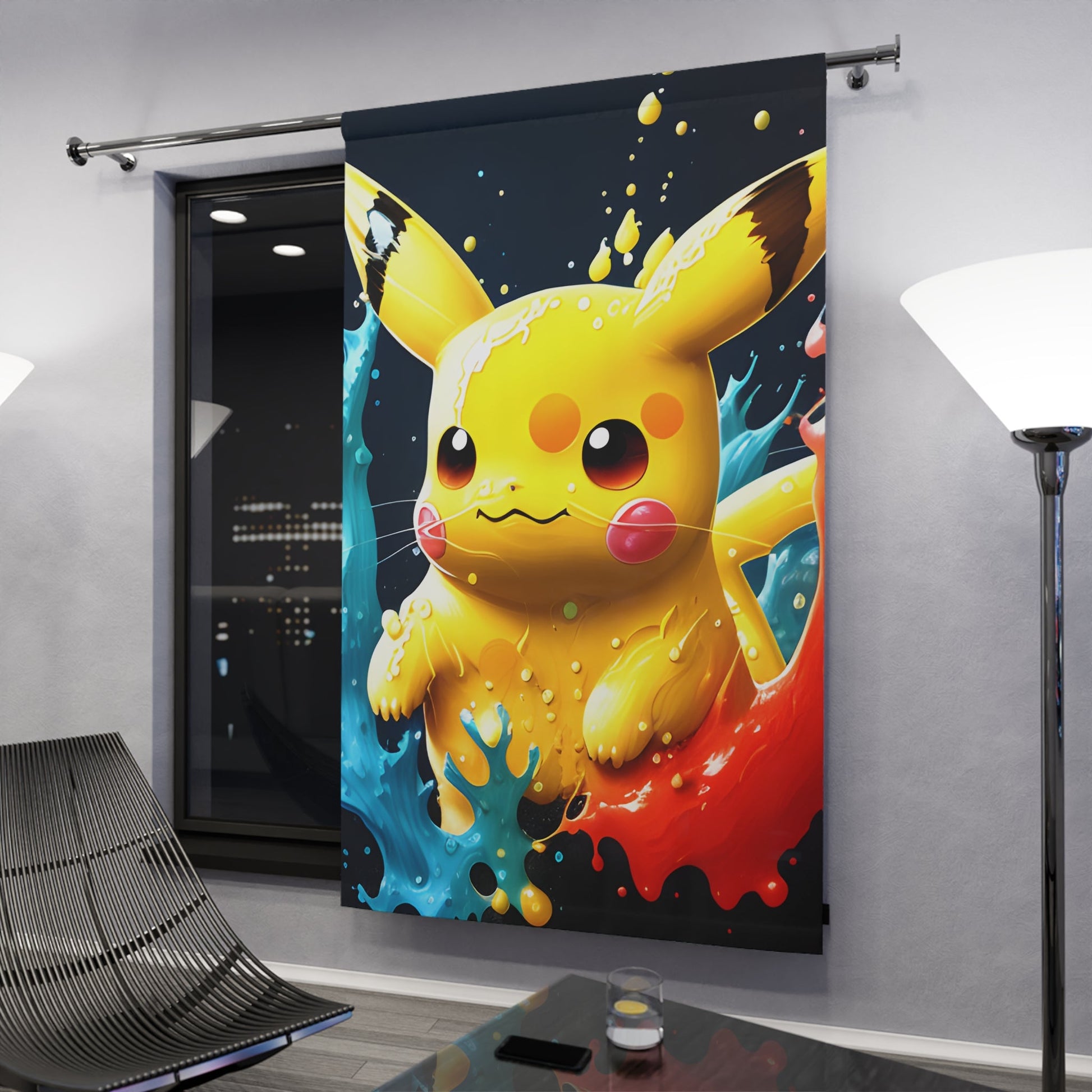 Whimsical Fusion Blackout Curtain - Pokestalgia LLC
