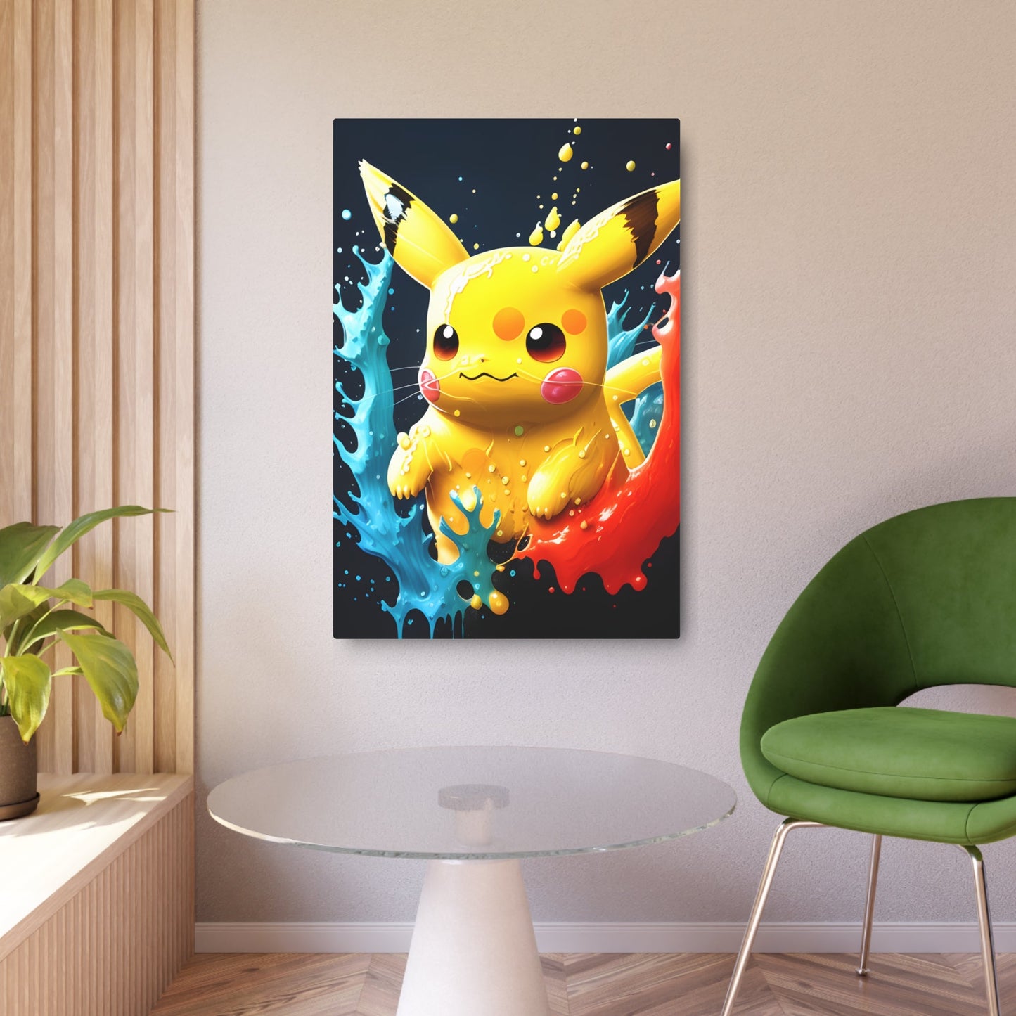 Whimsical Fusion Metal Art Sign - Pokestalgia LLC