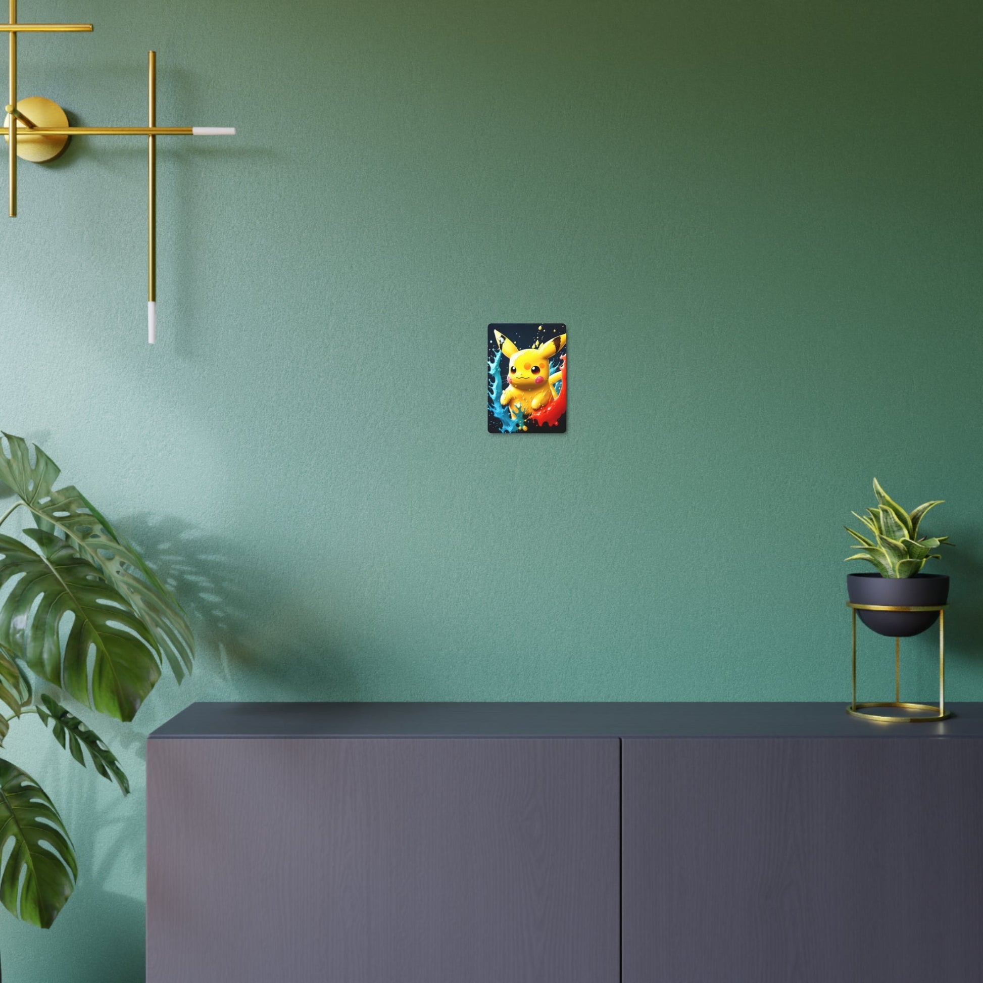 Whimsical Fusion Metal Art Sign - Pokestalgia LLC