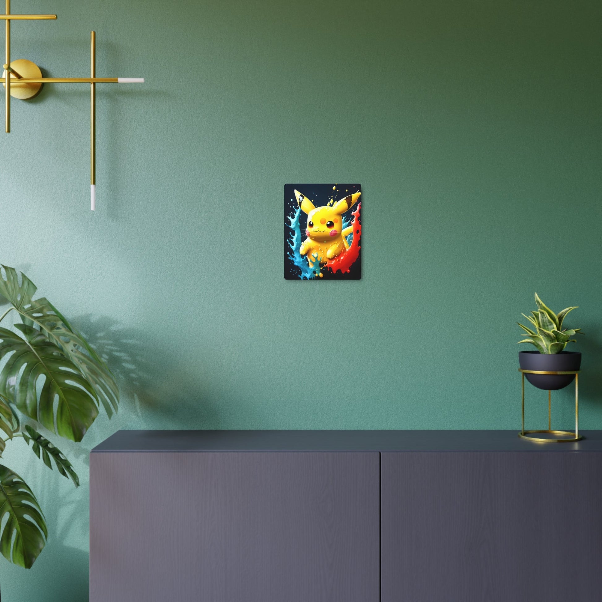 Whimsical Fusion Metal Art Sign - Pokestalgia LLC