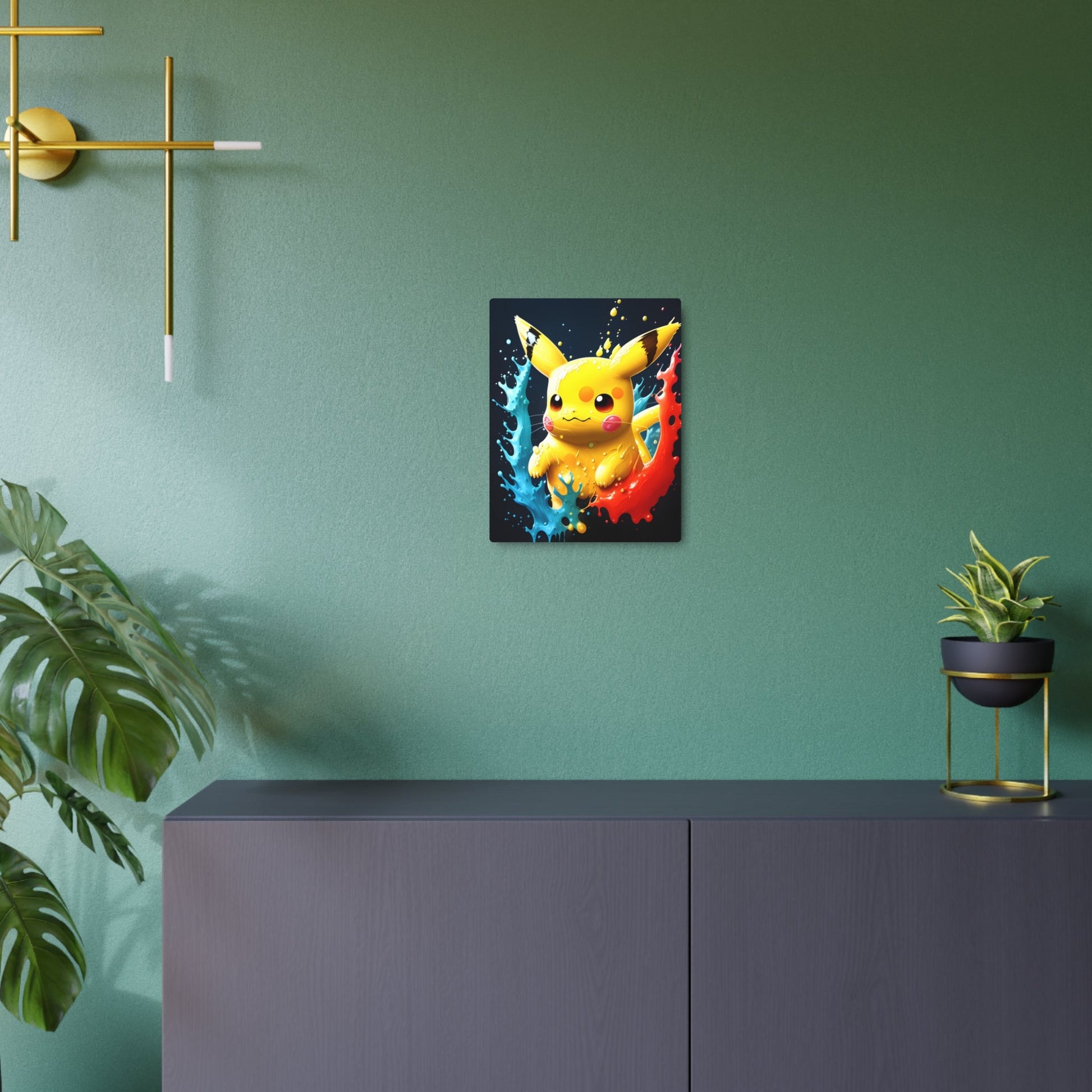Whimsical Fusion Metal Art Sign - Pokestalgia LLC