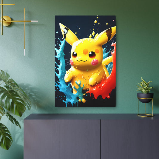 Whimsical Fusion Metal Art Sign - Pokestalgia LLC