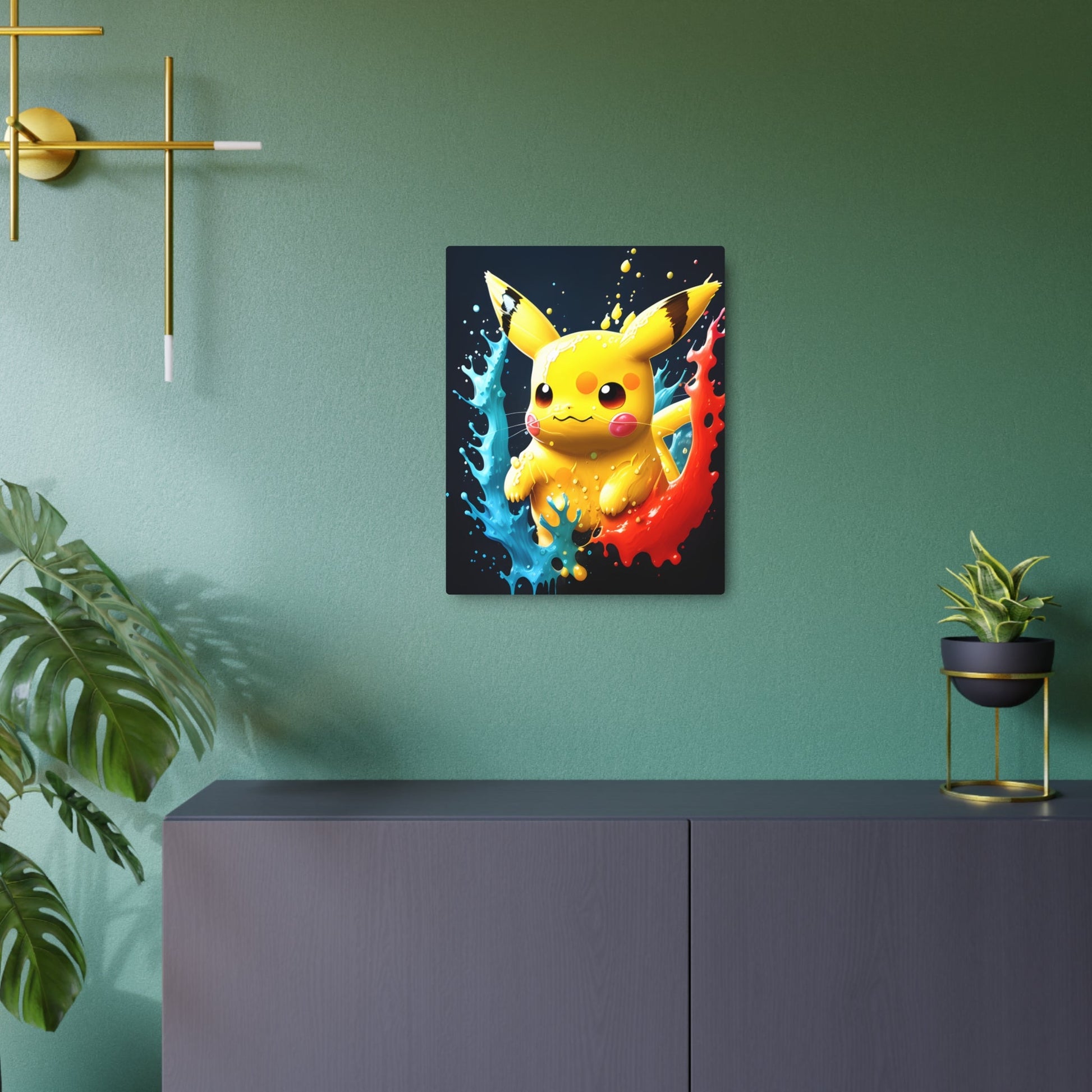 Whimsical Fusion Metal Art Sign - Pokestalgia LLC