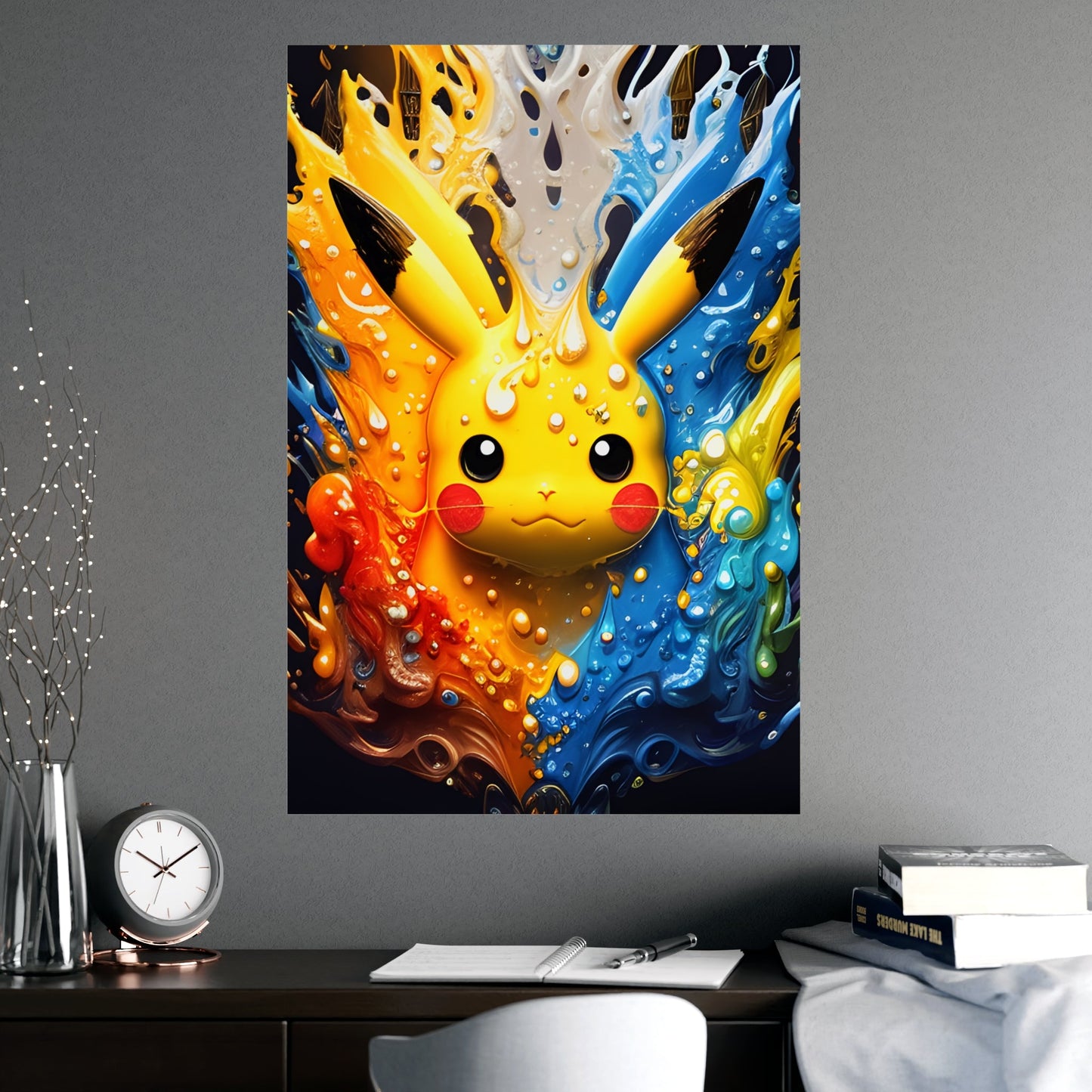 Whirling Waters Matte Poster - Pokestalgia LLC