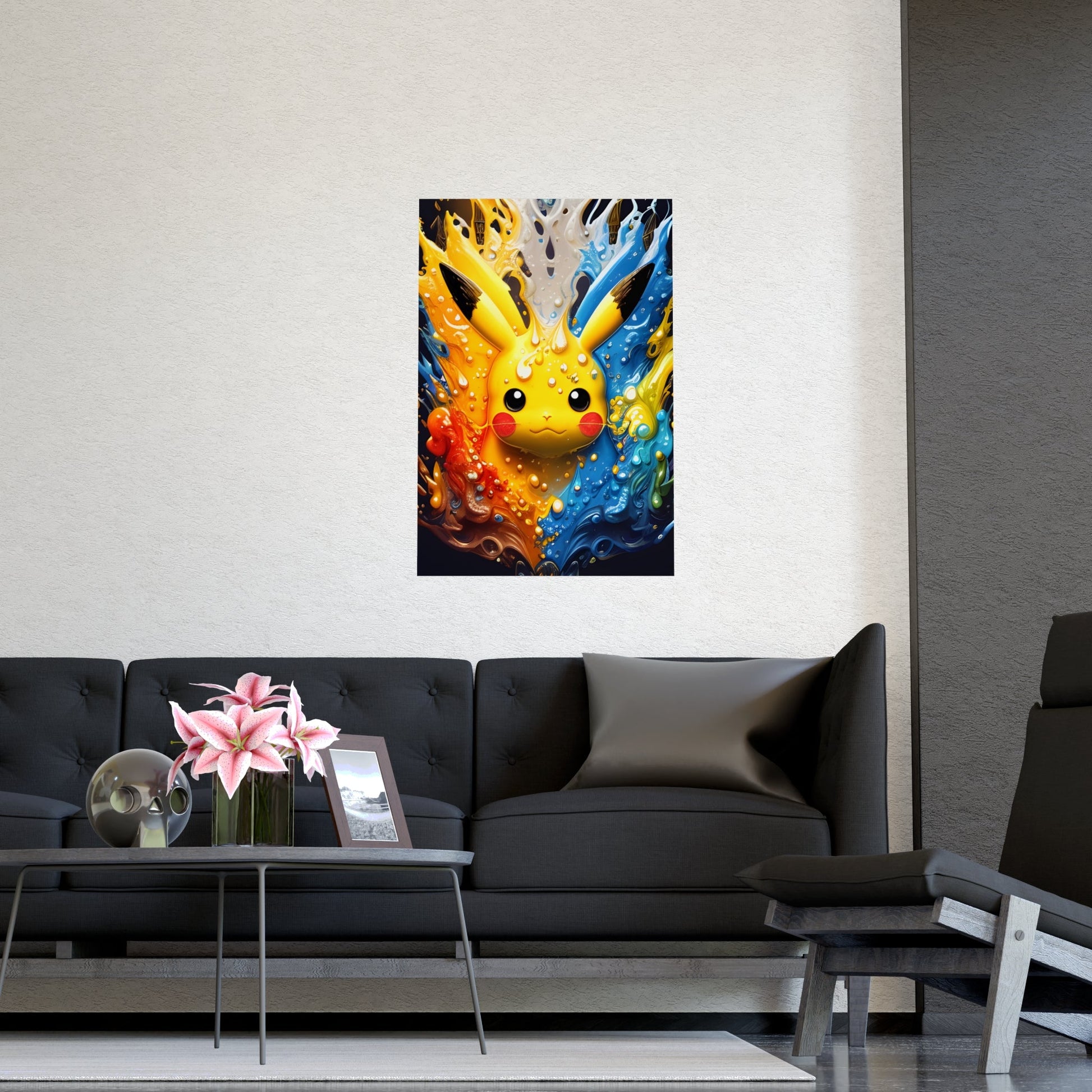 Whirling Waters Matte Poster - Pokestalgia LLC