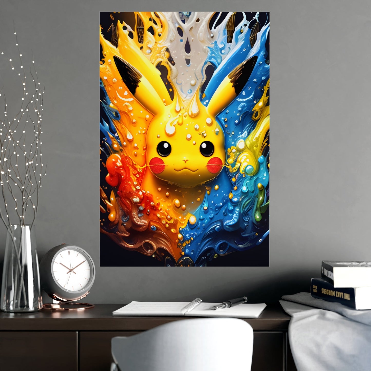 Whirling Waters Matte Poster - Pokestalgia LLC