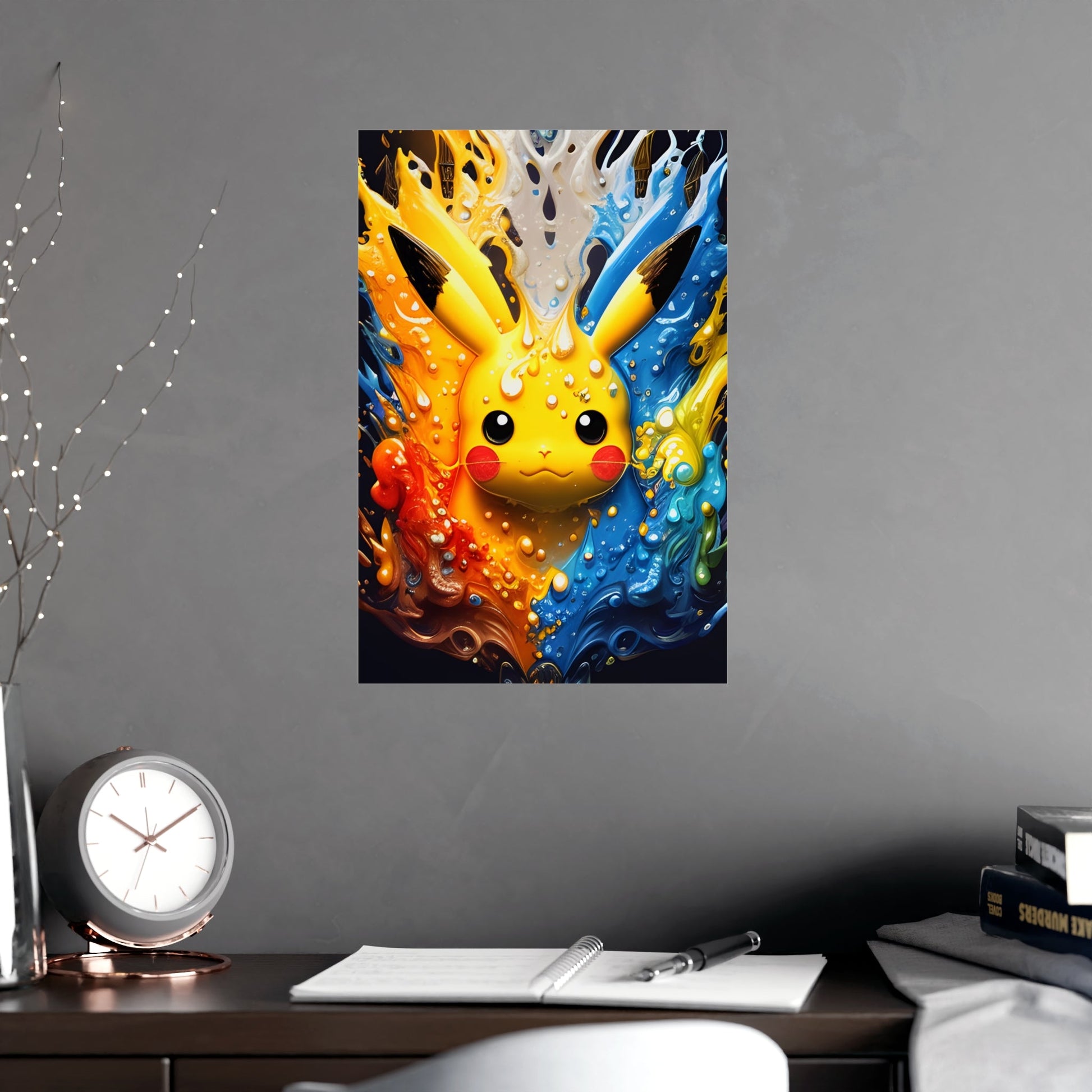 Whirling Waters Matte Poster - Pokestalgia LLC