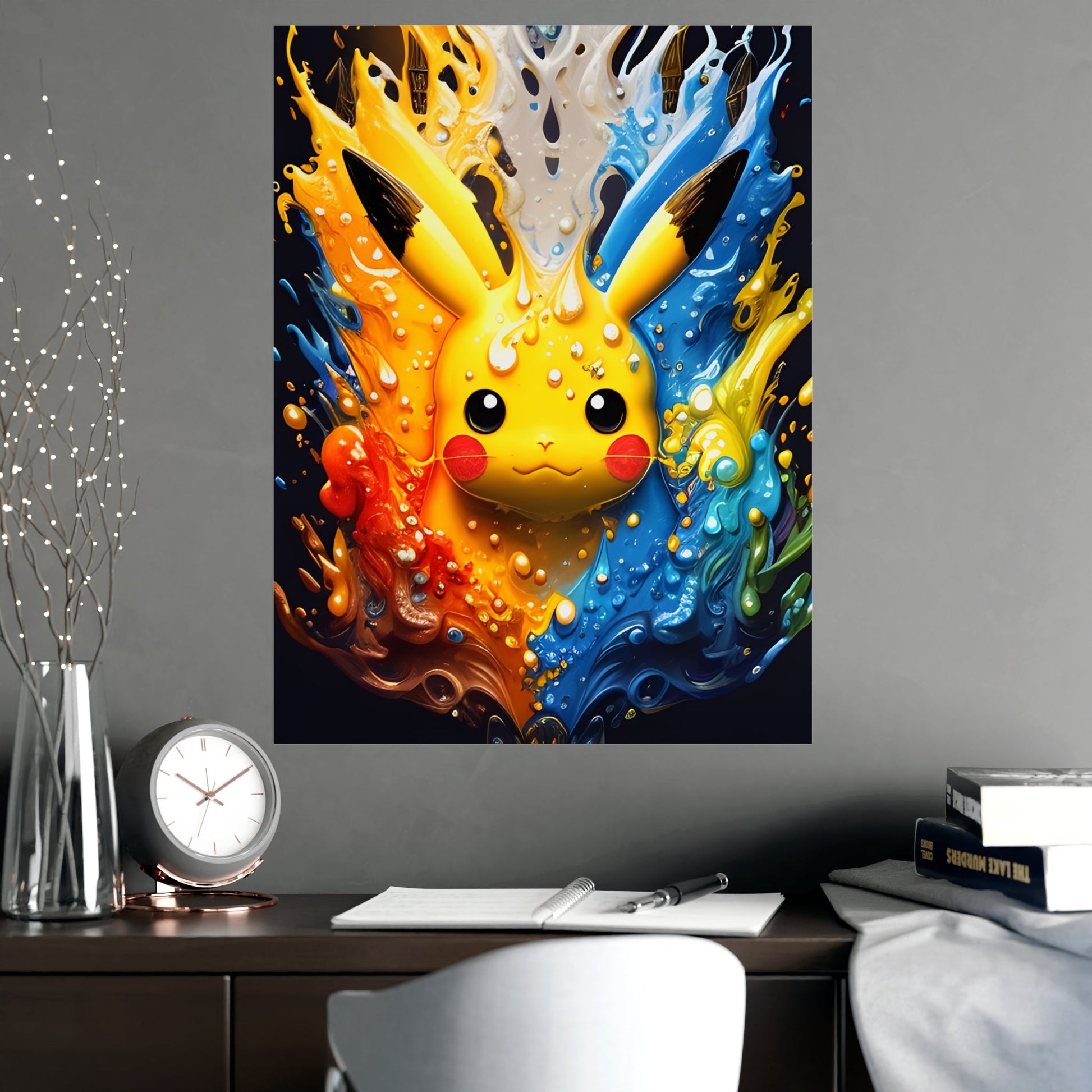 Whirling Waters Matte Poster - Pokestalgia LLC