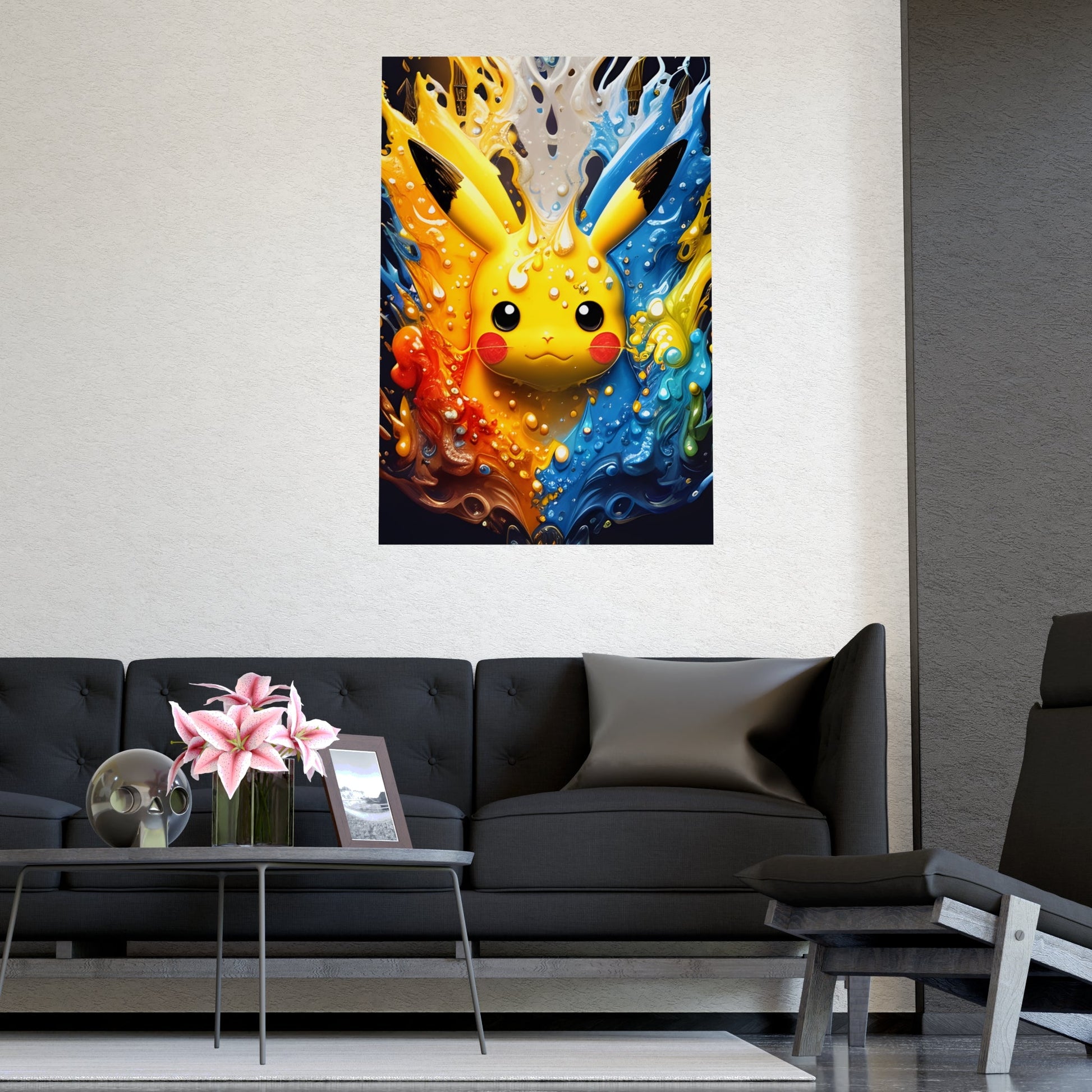 Whirling Waters Matte Poster - Pokestalgia LLC