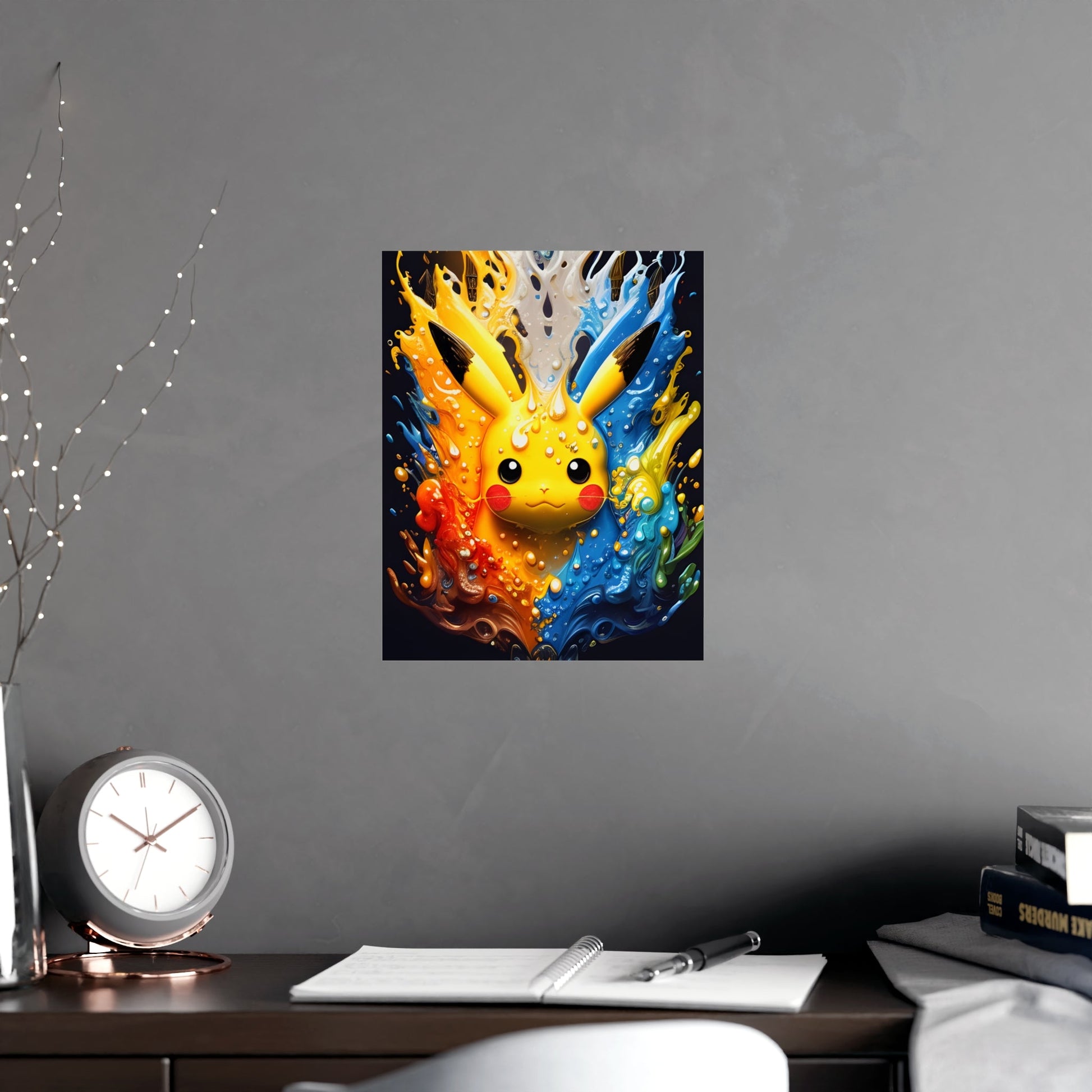 Whirling Waters Matte Poster - Pokestalgia LLC