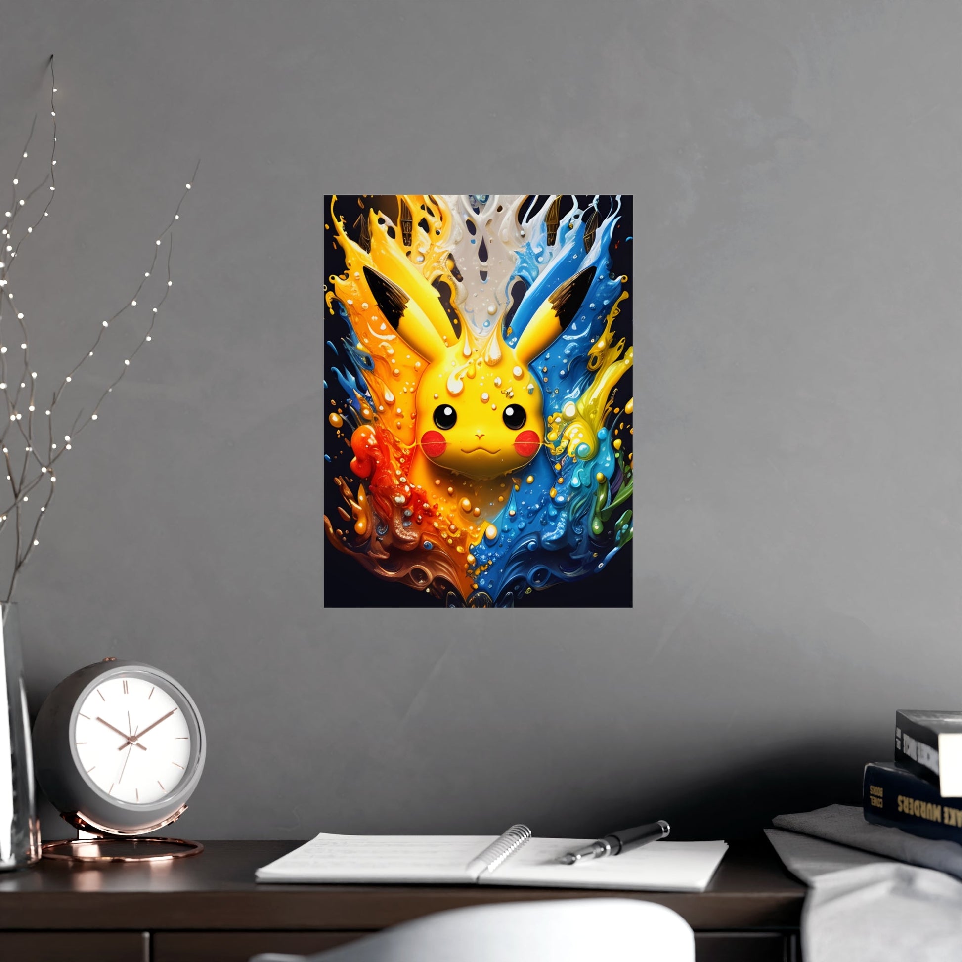 Whirling Waters Matte Poster - Pokestalgia LLC
