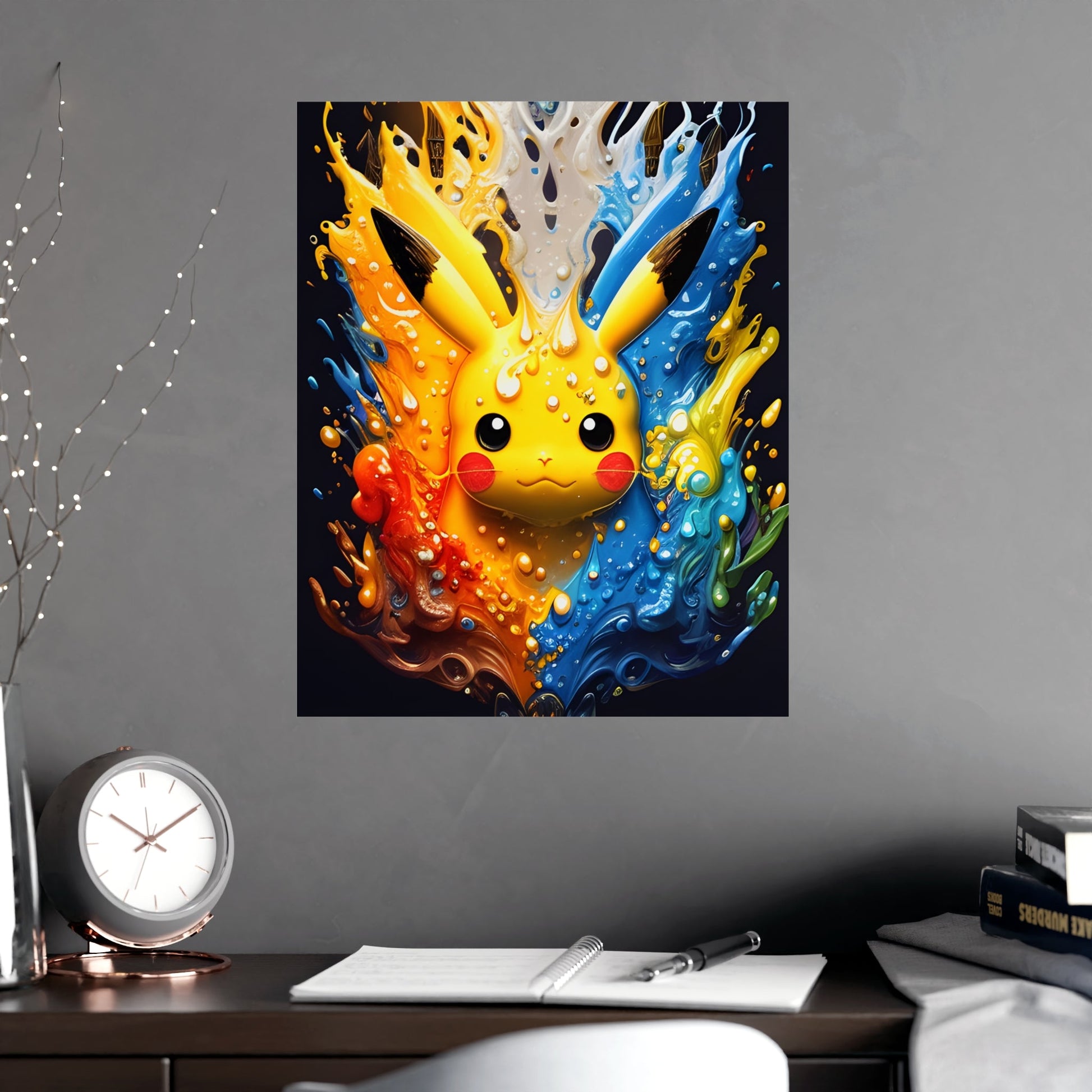 Whirling Waters Matte Poster - Pokestalgia LLC