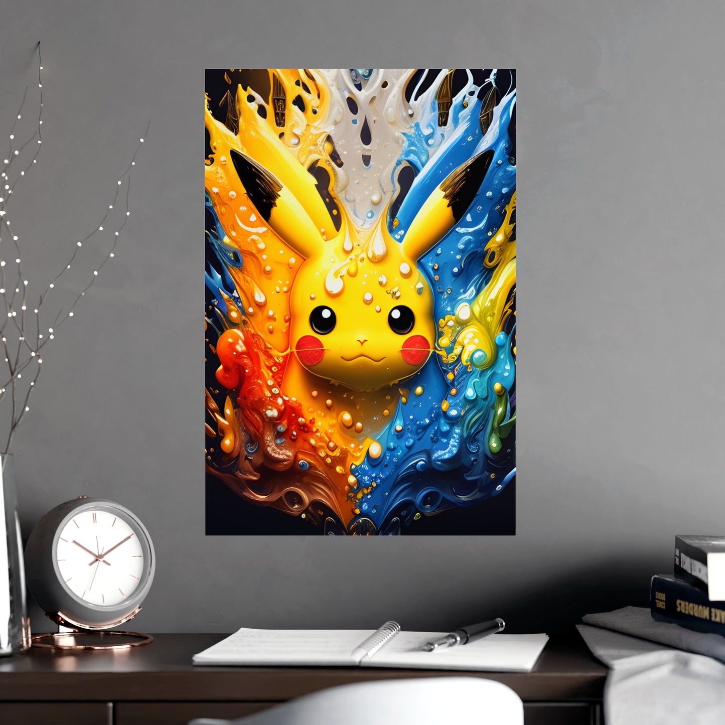 Whirling Waters Matte Poster - Pokestalgia LLC