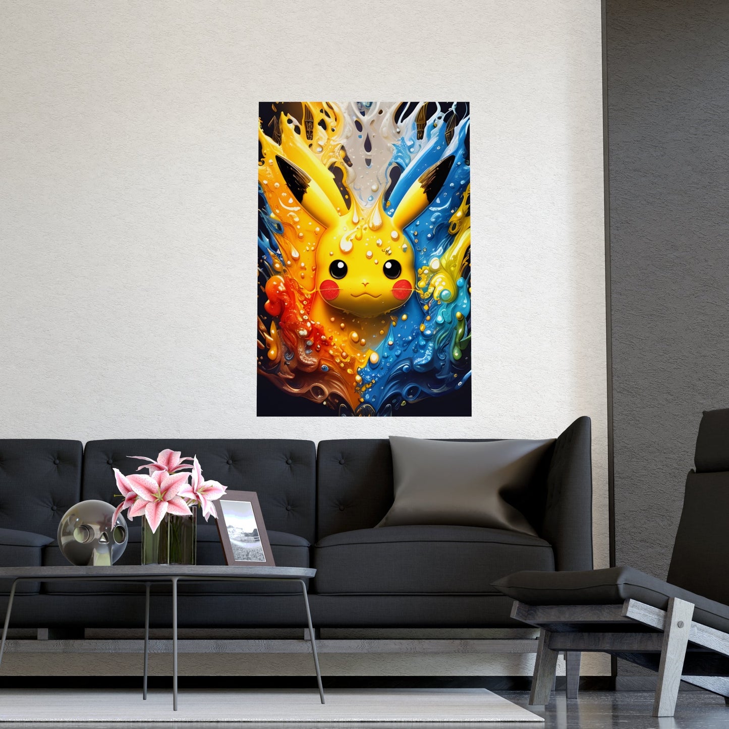 Whirling Waters Matte Poster - Pokestalgia LLC
