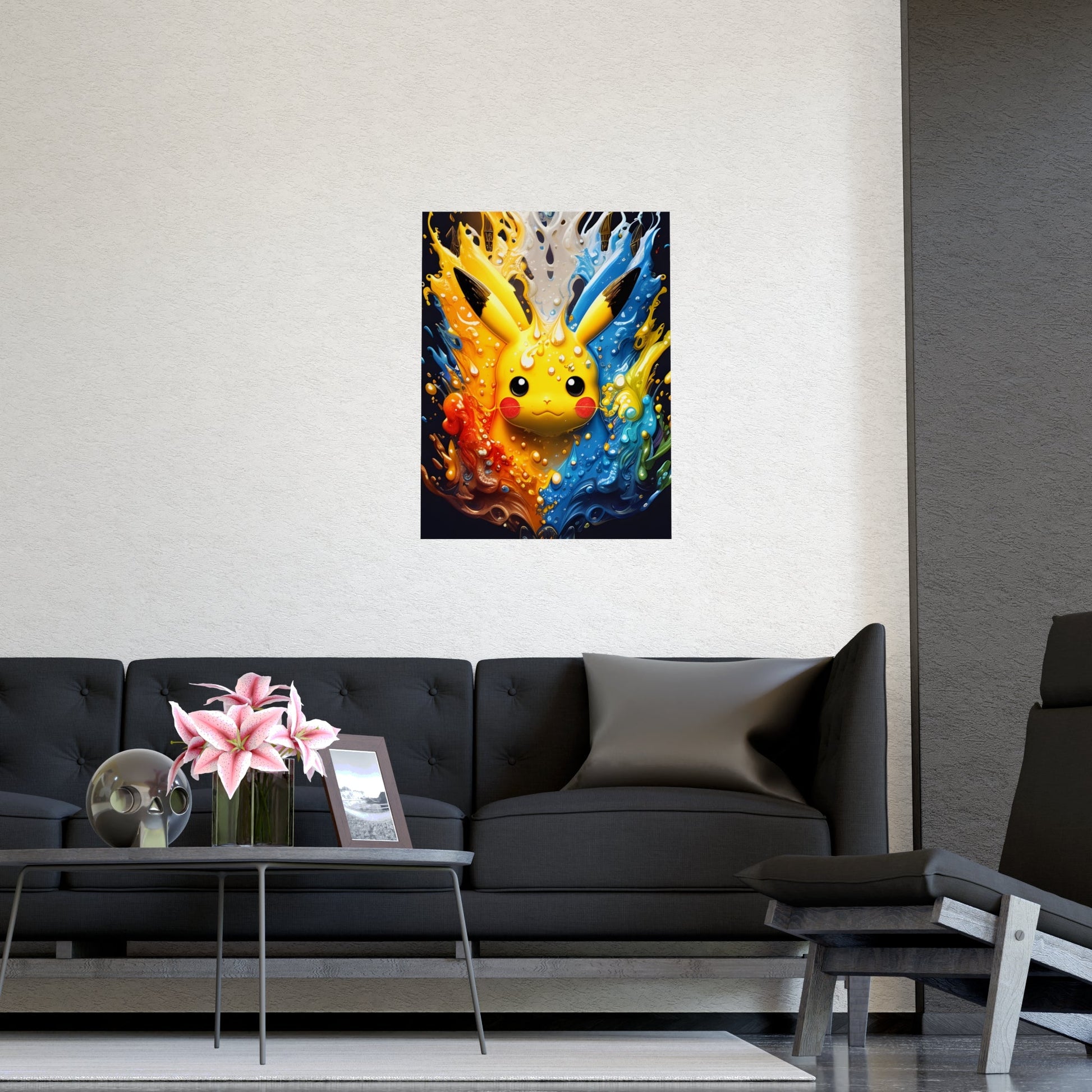 Whirling Waters Matte Poster - Pokestalgia LLC