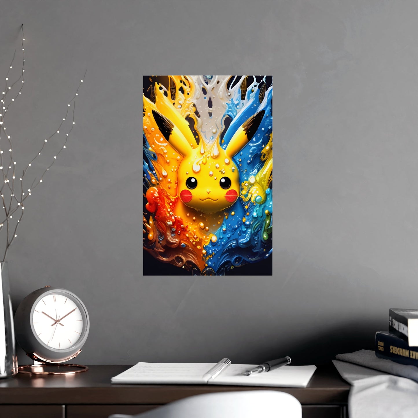 Whirling Waters Matte Poster - Pokestalgia LLC